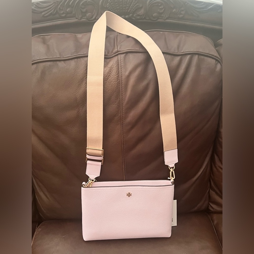 TORY BURCH•NWT BLAKE SWINGPACK PINK PASTRY - Picture 2 of 10